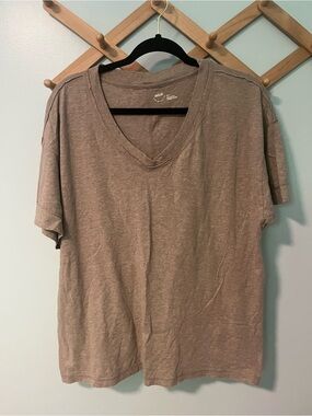 Aerie Heather Taupe Tee Shirt